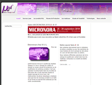 Tablet Screenshot of micro-usinage-laser.com